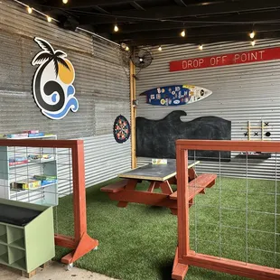 Kids area