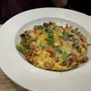 Frittata with veggies