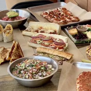 Riera&apos;s menu spread