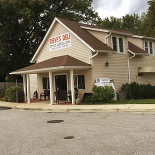 Front of the building