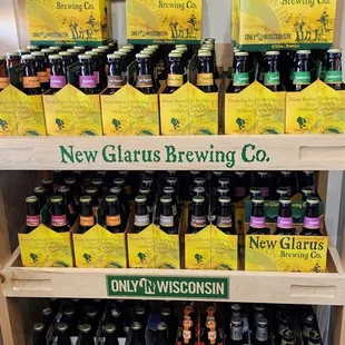 Huge variety of beers