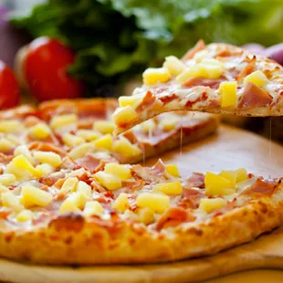 Culinary Birthday Party: Mini Hawaiian Pizzas - A delicious entree to be taken home by each guest to bake at home upon leaving the party!