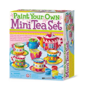 Arts &amp; Crafts Birthday Party: Ceramic Mini Tea Party Sets - Beautiful 13-piece porcelain mini tea party set...theirs to keep and take home!