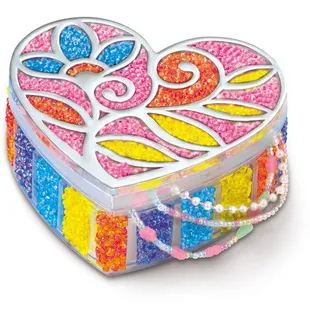 Arts &amp; Crafts Birthday Party: Crystalite Mosaic Jewelry Boxes - It's time to get crafty kiddos...theirs to keep and take home.