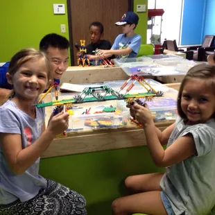 Over 75% of our students (girls and boys alike) choose engineering &amp; robotics as their elective!