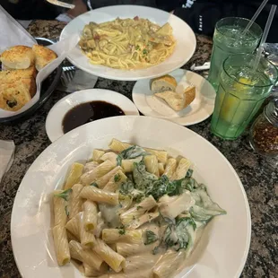 Chicken &amp; spinach rigatoni  Cajun Chicken Fettuccine