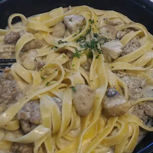 Italian Sausage Fettuccine