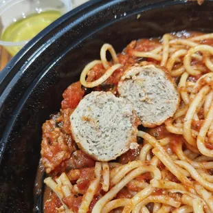 Spaghetti and Meatballs