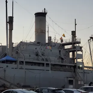 Old WWII ship, so cool.