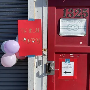 Here for the baby shower!