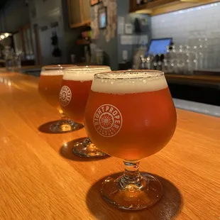 Half pours
