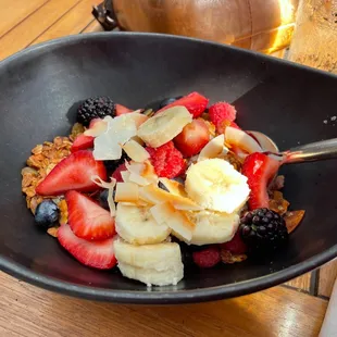 Coconut chia pudding.  I wish I ate this every day