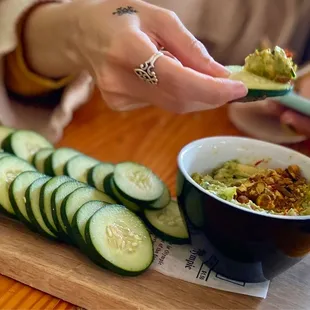 Toasted Pistachio Guacamole