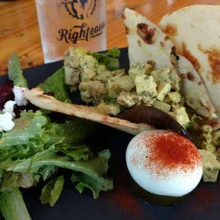 Curried Chicken Pita