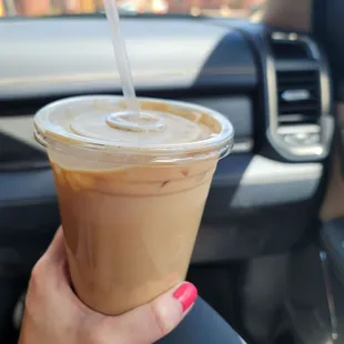 Iced coconut breeze