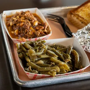 Green Beans and Brunswick Stew