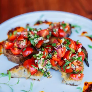 Bruschetta toast
