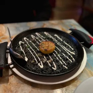 Paella Negra ($30.00)