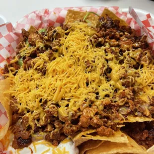 super nachos with adobada