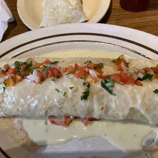 Burrito Baja foot long