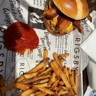 The Dirty South Burger: Pimento Cheese and Fried Pickles