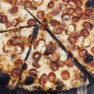 pizza, food