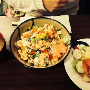 Uni, Ikura, Shake Don.