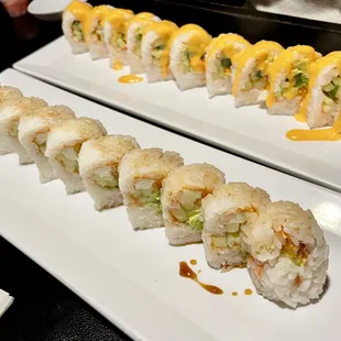 2 special veggie rolls
