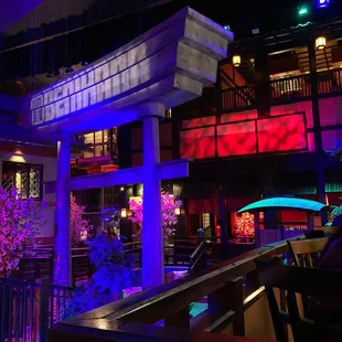 the interior of a restaurant