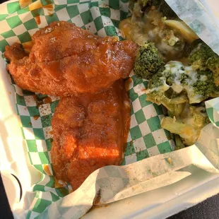 Honey hot dipped 2 piece fish