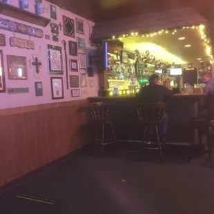 people sitting at the bar