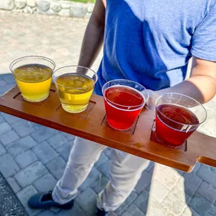 Hard Cider Flight