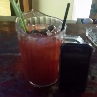Large Bloody Mary.