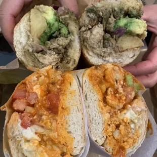 Buffalo Cauliflower Sandwhich