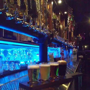 New draft beer system installed 32 beers on tap