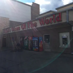 the outside of the building