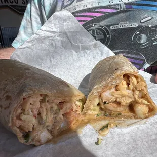 Shrimp Burrito