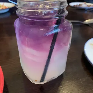 Butterfly Pea Limeade Soda