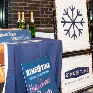 Artisanal popsicles at Yelp's Phony Matrimony!