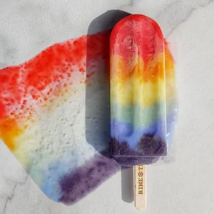 Coconut PRIDE Pop. Young Green Coconut Meat, all-natural color!