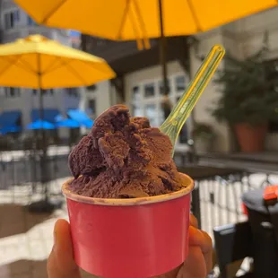 Ube gelato