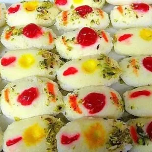 a platter of sweets