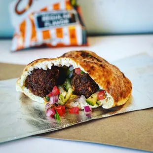Falafel Pita Sandwich