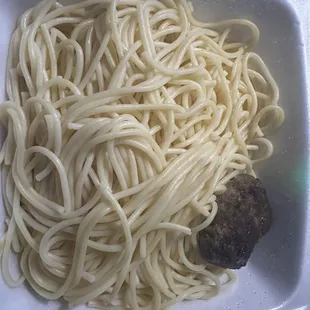 Spaghetti and Meatballs