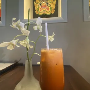 Thai sweet iced tea