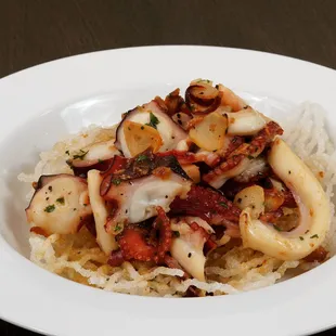 Octopus Aglio E Olio