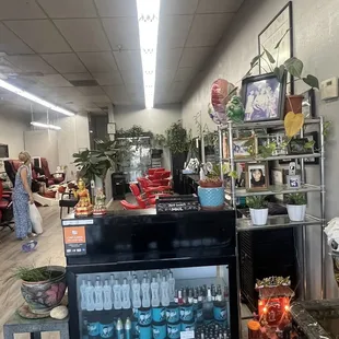 Front reception area as you walk in