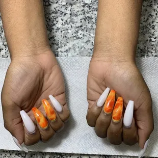 Nails done by Le