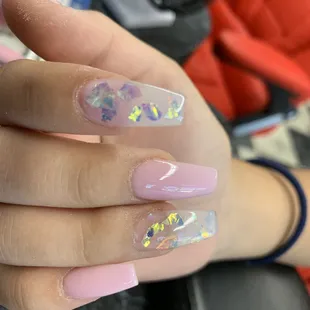 Nails done by Le