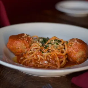 Spaghetti and Meatballs